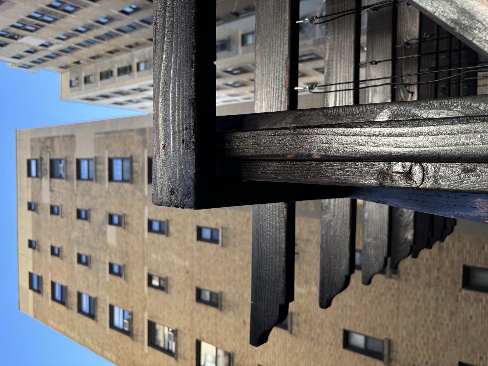 Detail — top of structure